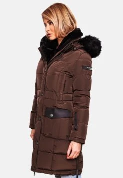 Navahoo Manteaux Dhiver Manteau D’hiver Sinja Femme Chocolat -About you d7233da35b2bdd82efd721b8a79600fd
