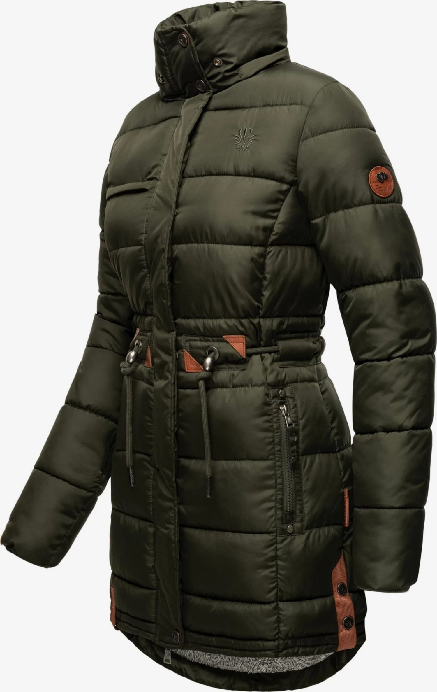 Navahoo Manteaux Dhiver Manteau D’hiver Daliee Femme Vert Foncé 4 Navahoo Manteaux Dhiver Manteau D’hiver Daliee Femme Vert Foncé – Image 4