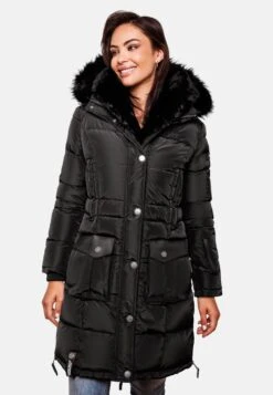 Navahoo Manteaux Dhiver Manteau D’hiver Sinja Femme Noir -About you d986bae44c312d0145498634c770c54c