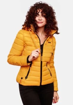 Navahoo Vestes De Mi-saison Veste Mi-saison Lulana Femme Jaune -About you d9fbec3123d25afb7c03dd98da9d6adb