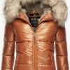 Navahoo Vestes Dhiver Veste D’hiver Tikunaa Femme Marron