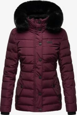 Navahoo Vestes Dhiver Veste D’hiver Milianaa Femme Aubergine