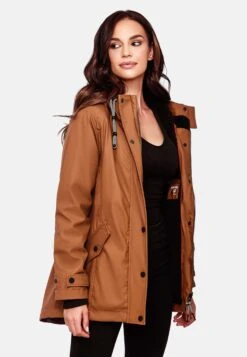 Navahoo Vestes Dhiver Veste D’hiver Lindraa Femme Rouille -About you dc52514c6e03746a811bbf34592fcec2