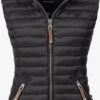 Navahoo Vestes Sans Manches Gilet Shadaa Femme Noir