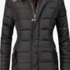 Navahoo Manteaux Dhiver Manteau D’hiver Papaya Femme Noir