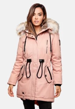 Navahoo Parkas Parka D’hiver Bombii Femme Rose -About you e4f649350f62e1251184d5dc319509f2