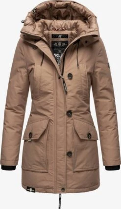 Navahoo Parkas Parka D’hiver Freeze Stoorm Femme Noisette -About you e5ee4f1c3f1a791e8b2d685eea5ee20e