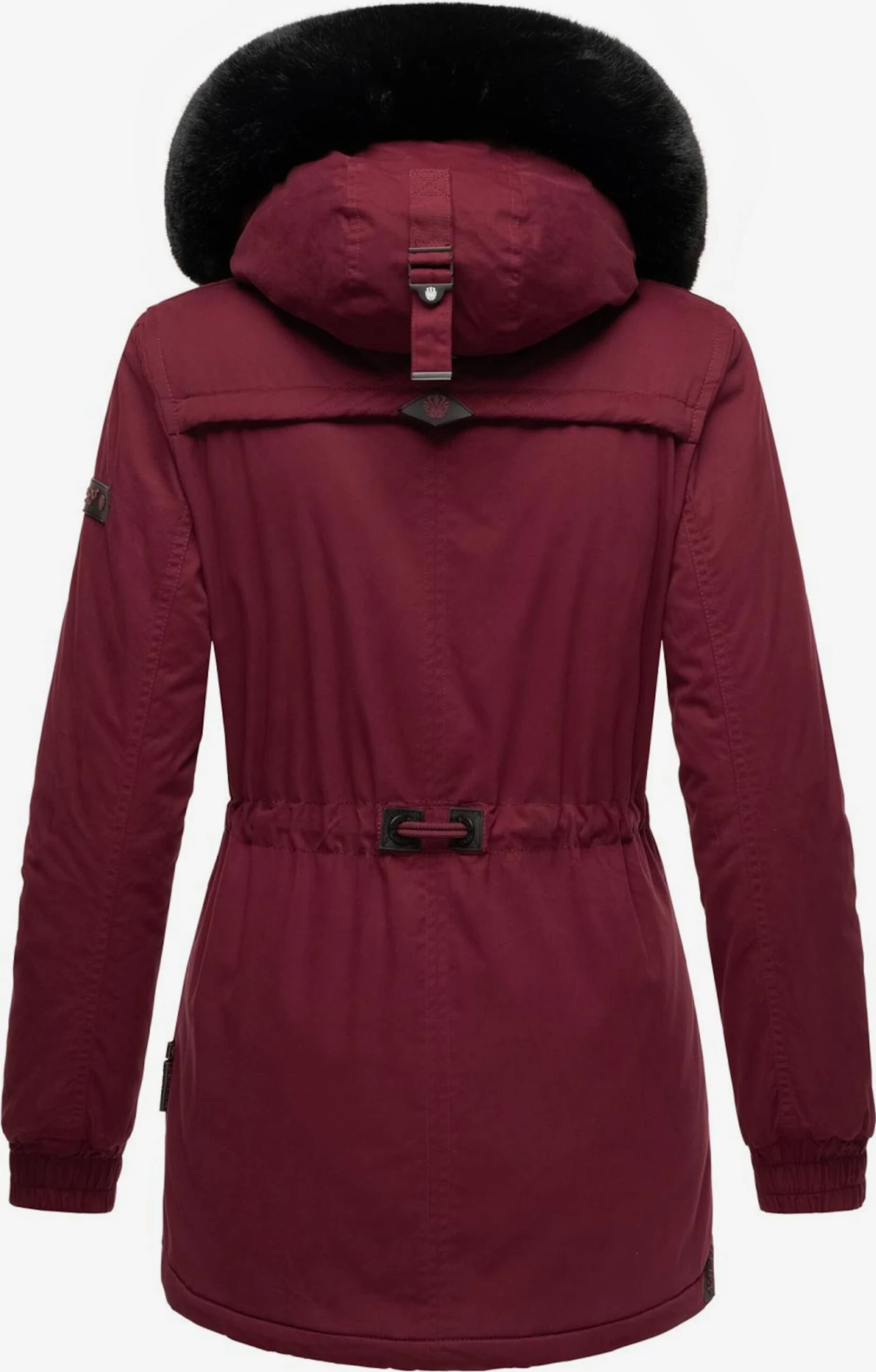 Navahoo Parkas Parka D’hiver Femme Bordeaux 4 Navahoo Parkas Parka D’hiver Femme Bordeaux – Image 4