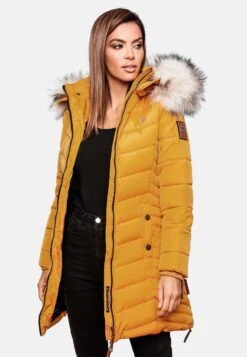 Navahoo Manteaux Dhiver Manteau D’hiver Nimalaa Femme Jaune Dor -About you e8d2584220f4965c34e01e46033bd165