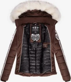 Navahoo Vestes Dhiver Veste D’hiver Khingaas Femme Marron Châtaigne -About you e947e3f8d23b213311b161b3dff7e375