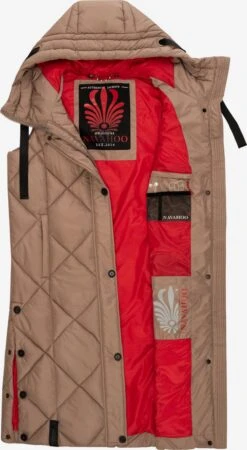 Navahoo Vestes Sans Manches Gilet Schnuckel Femme Noisette -About you e972c4e9b2a7cd503f148e8650bce6ed