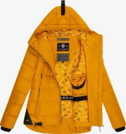 Navahoo Vestes Dhiver Veste D’hiver Renesmee Femme Jaune Foncé -About you ed2899288720b54c944ed7a037ac77c8