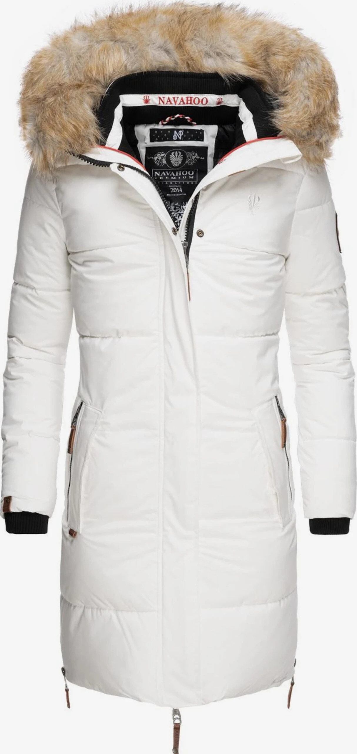 Navahoo Manteaux Dhiver Manteau D’hiver Halina Femme Blanc 1 Navahoo Manteaux Dhiver Manteau D’hiver Halina Femme Blanc