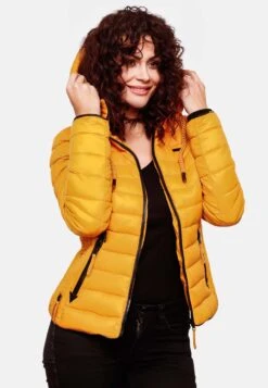 Navahoo Vestes De Mi-saison Veste Mi-saison Lulana Femme Jaune -About you f3637144ba654e73aa87b737c474abac