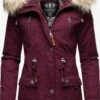 Navahoo Parkas Parka D’hiver Honigfee Femme Bordeaux