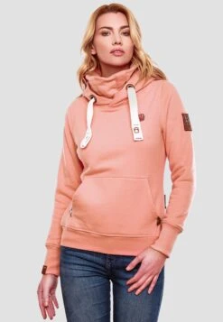 Navahoo Sweats à Capuche Sweat-shirt Raniaa Femme Abricot -About you f707544ef9fba6c3fa70fc32eb1bafb2
