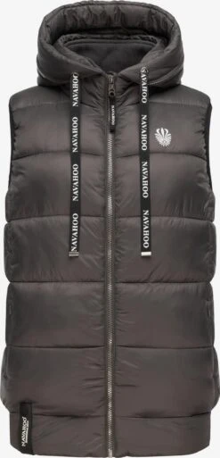 Navahoo Vestes Sans Manches Gilet Kassidy Femme Gris