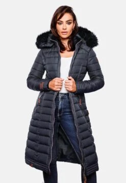 Navahoo Manteaux Dhiver Manteau D’hiver Umay Femme Bleu Nuit -About you fdc1e4a990f1b971d501212d03d2d45a