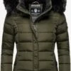 Navahoo Vestes Dhiver Veste D’hiver Miamor Femme Olive