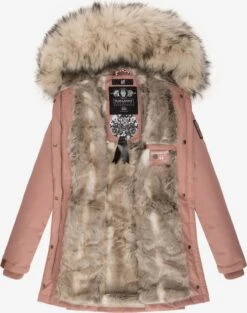 Navahoo Parkas Parka D’hiver Cristal Femme Rose Foncé -About you ffc61e1fe46e853a03d2e74efb7d2a60